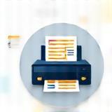 Printer with automatically ordered toner cartridge